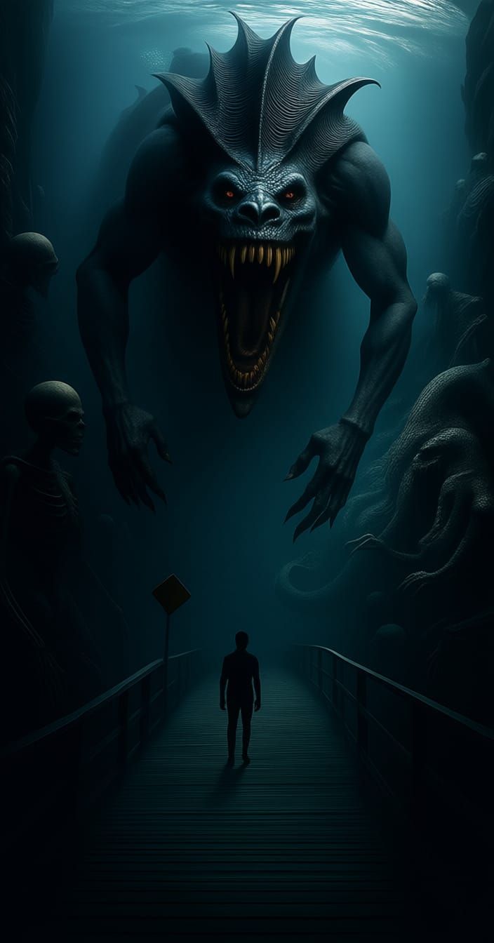 <lora:Insubstantial v1:1.0> Best quality Extremely realistic Very Terrifyingly Bizarre disturbing ultimate scary and most monstrous looking ...