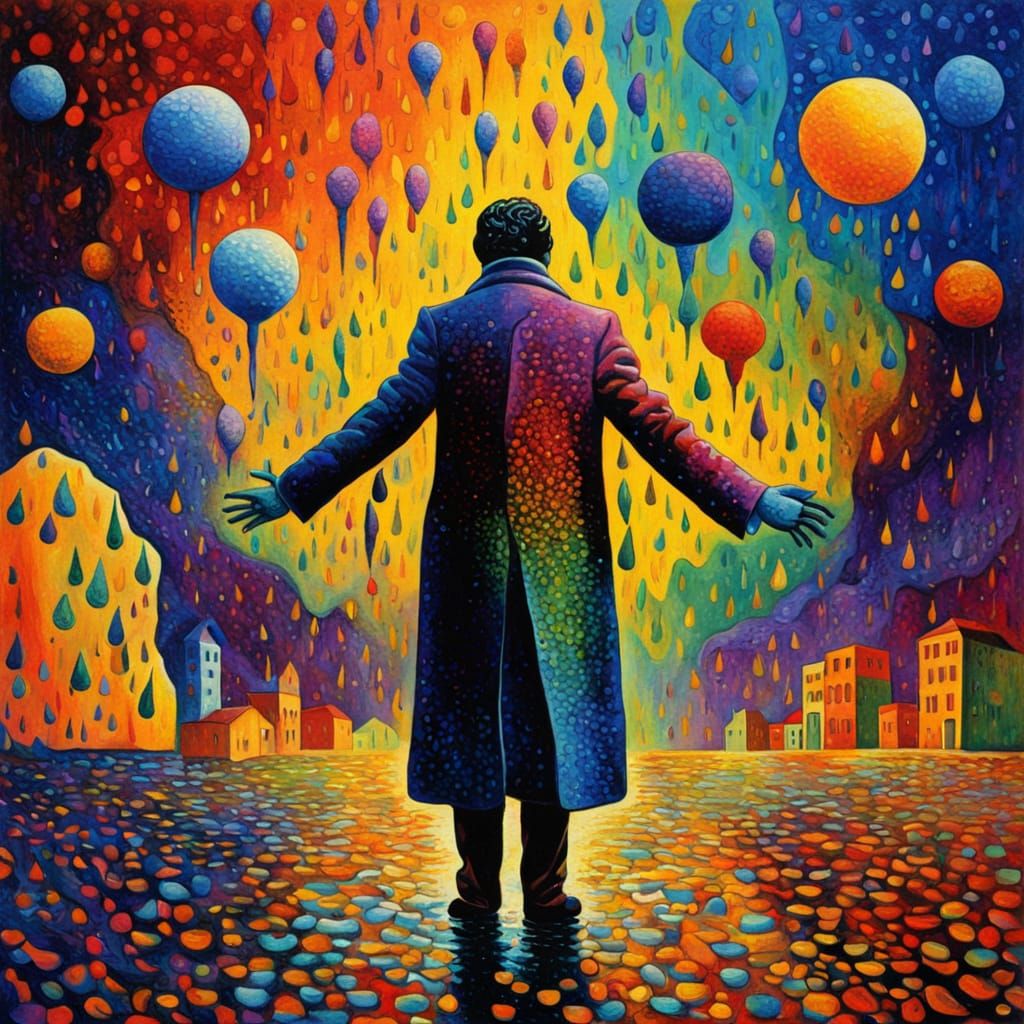 Raining Paint  by @BiznezzGraffix