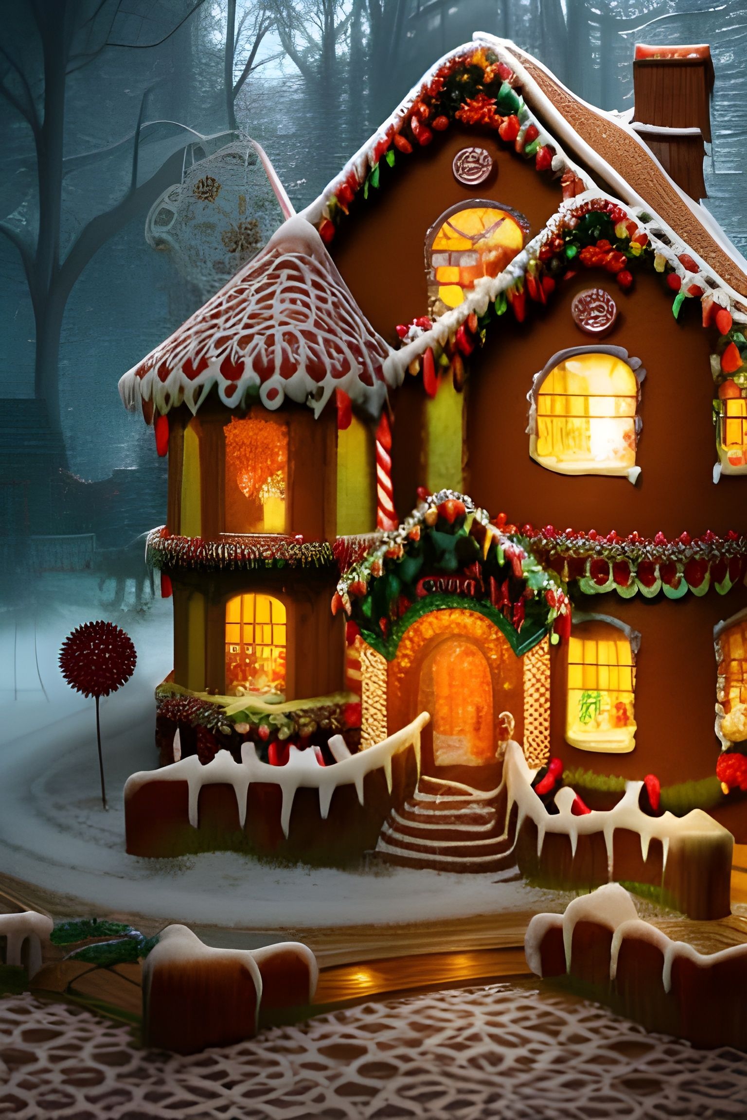 Gingerbread house
