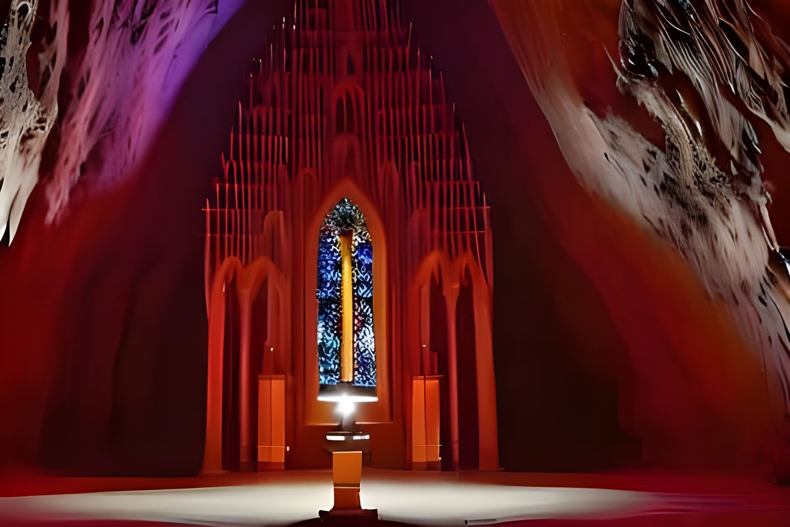 The church of the cave men
