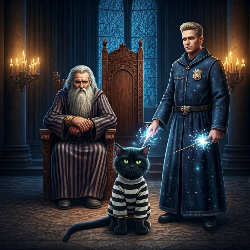 ALBUS!!! What did you do to get us arrested?  by @Yui