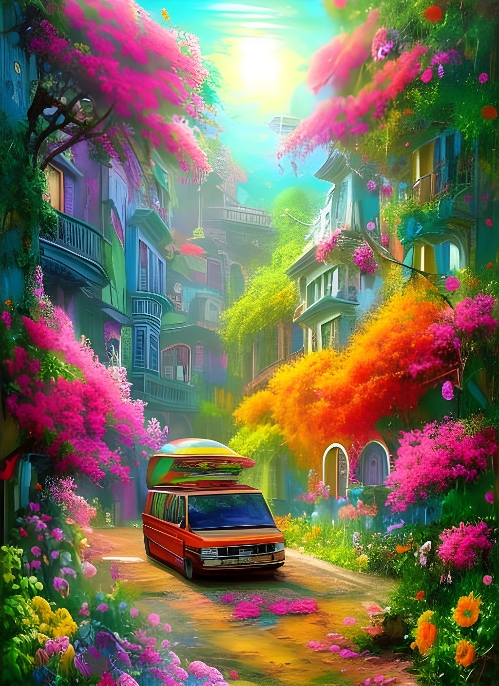 A Drive Through Town