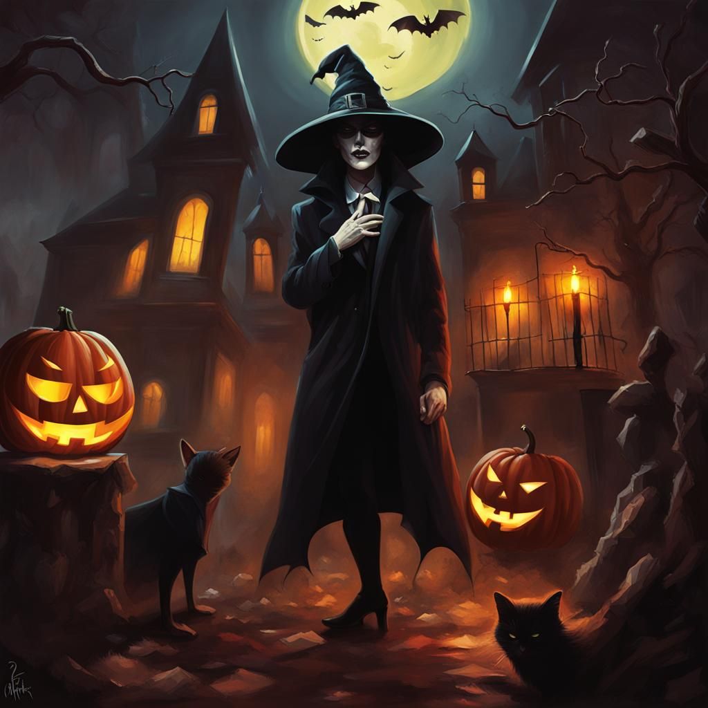 Halloween mystery party