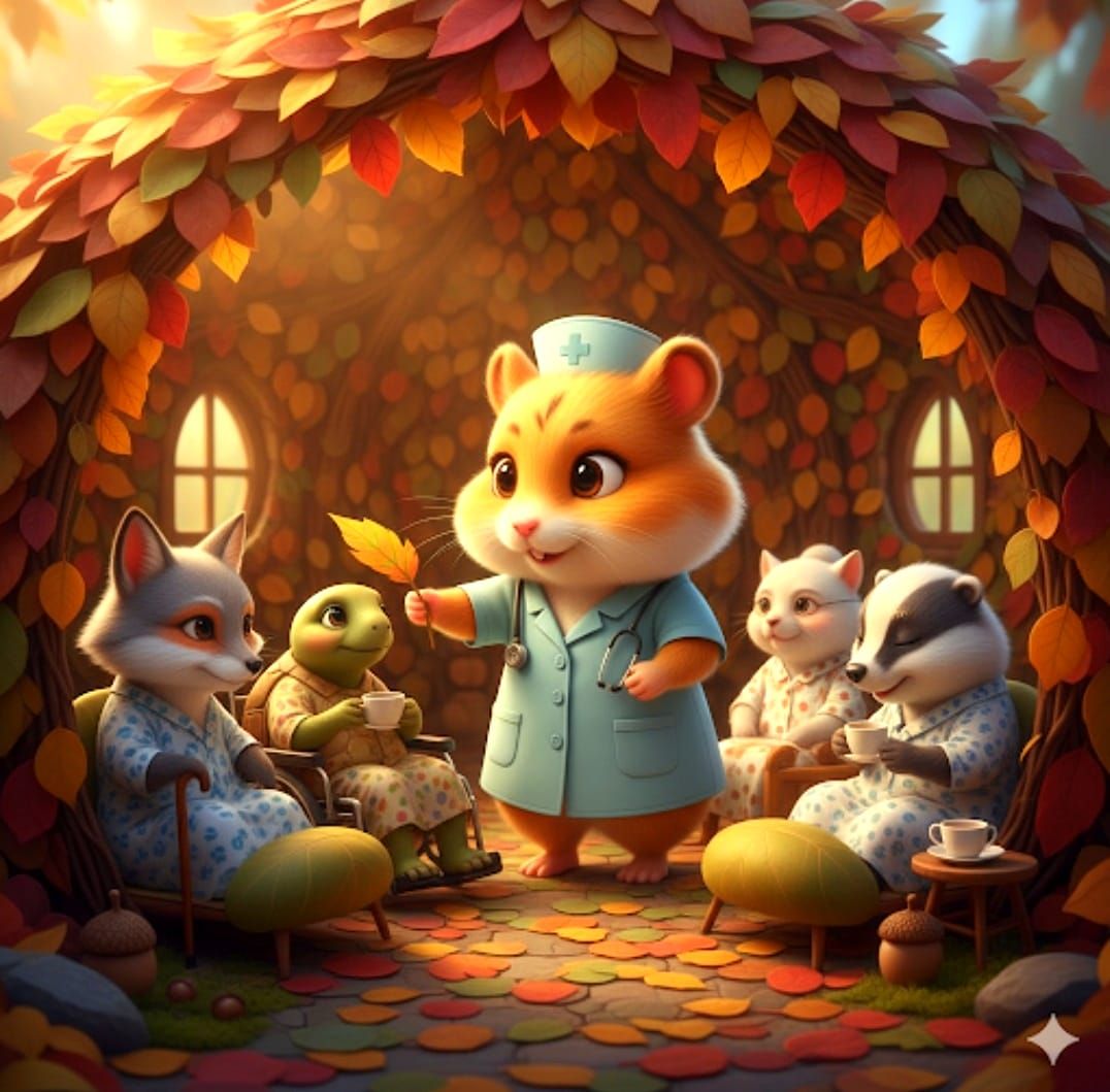 @ House Autumn Leaves #02