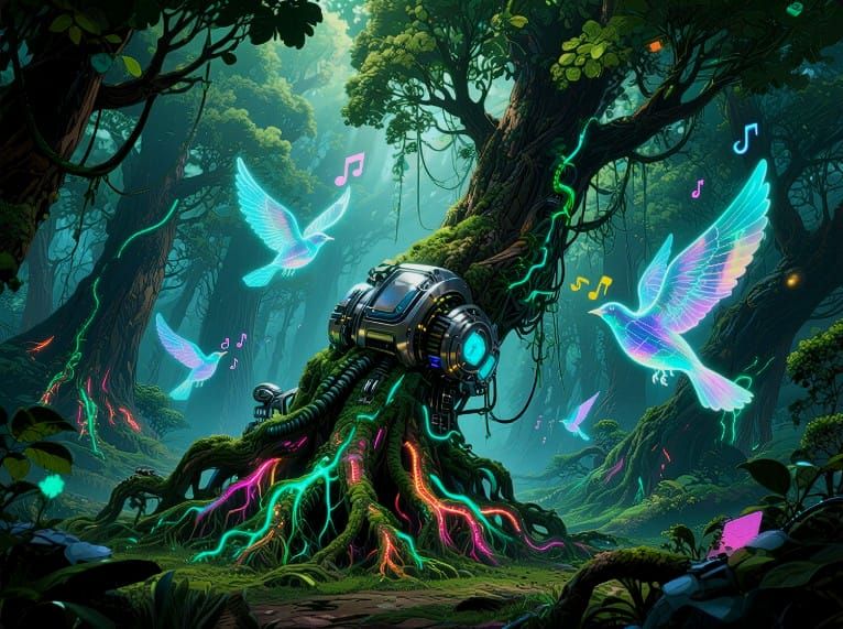 9/12/2025-Quest Entry 2 Tech + Nature Art By Archangel Tara