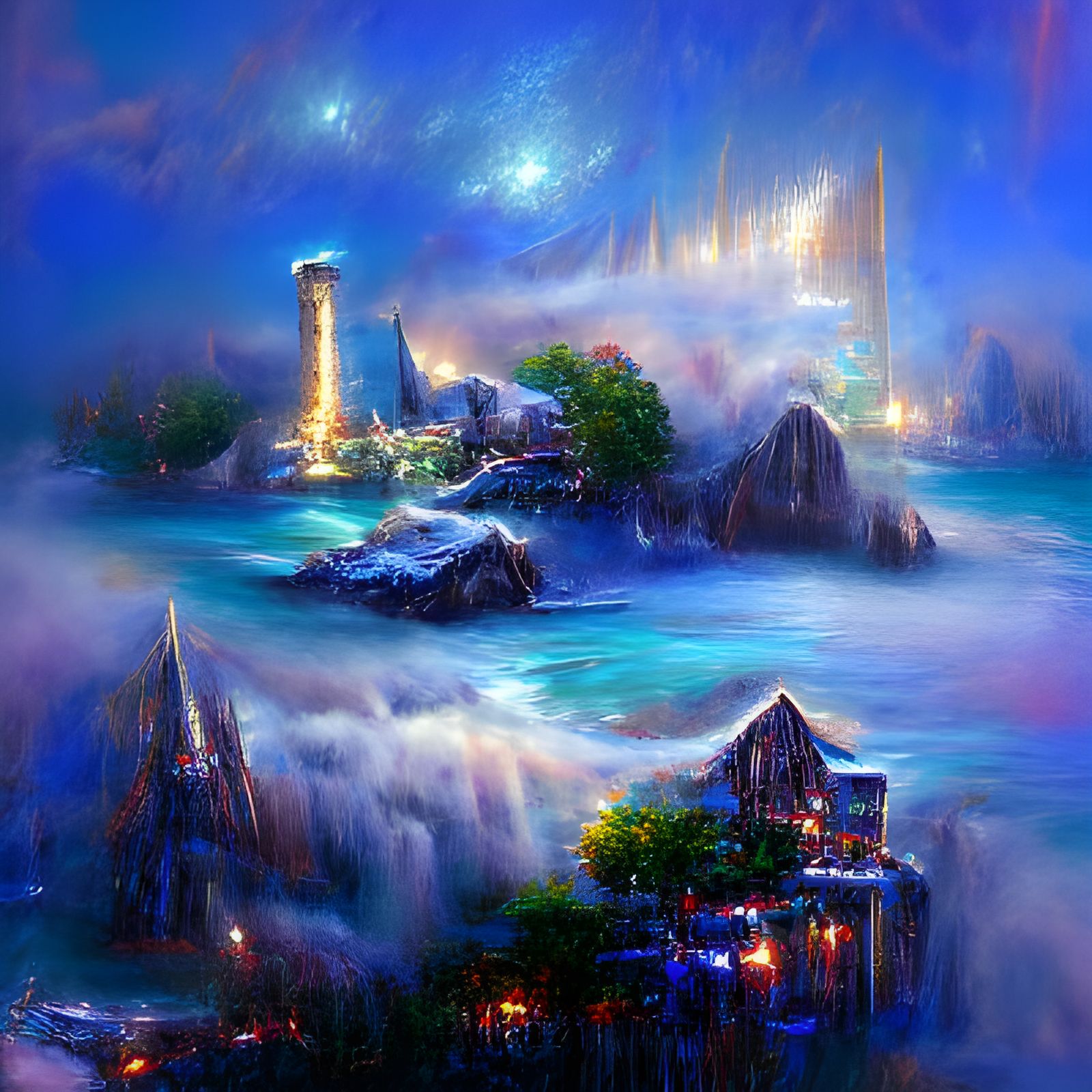 The Sea Spire  by @Random Person