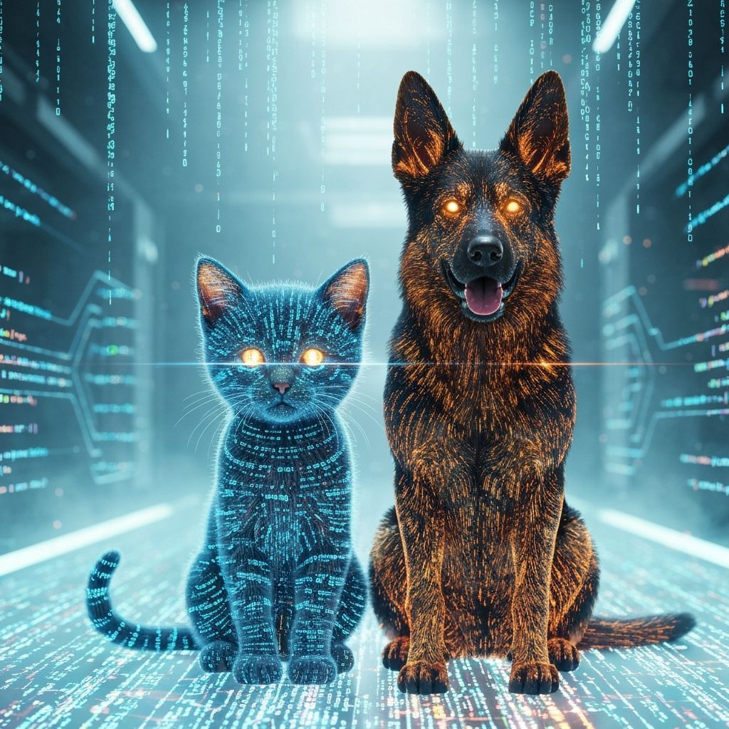 The Algorithmic Duo  by @dinsat