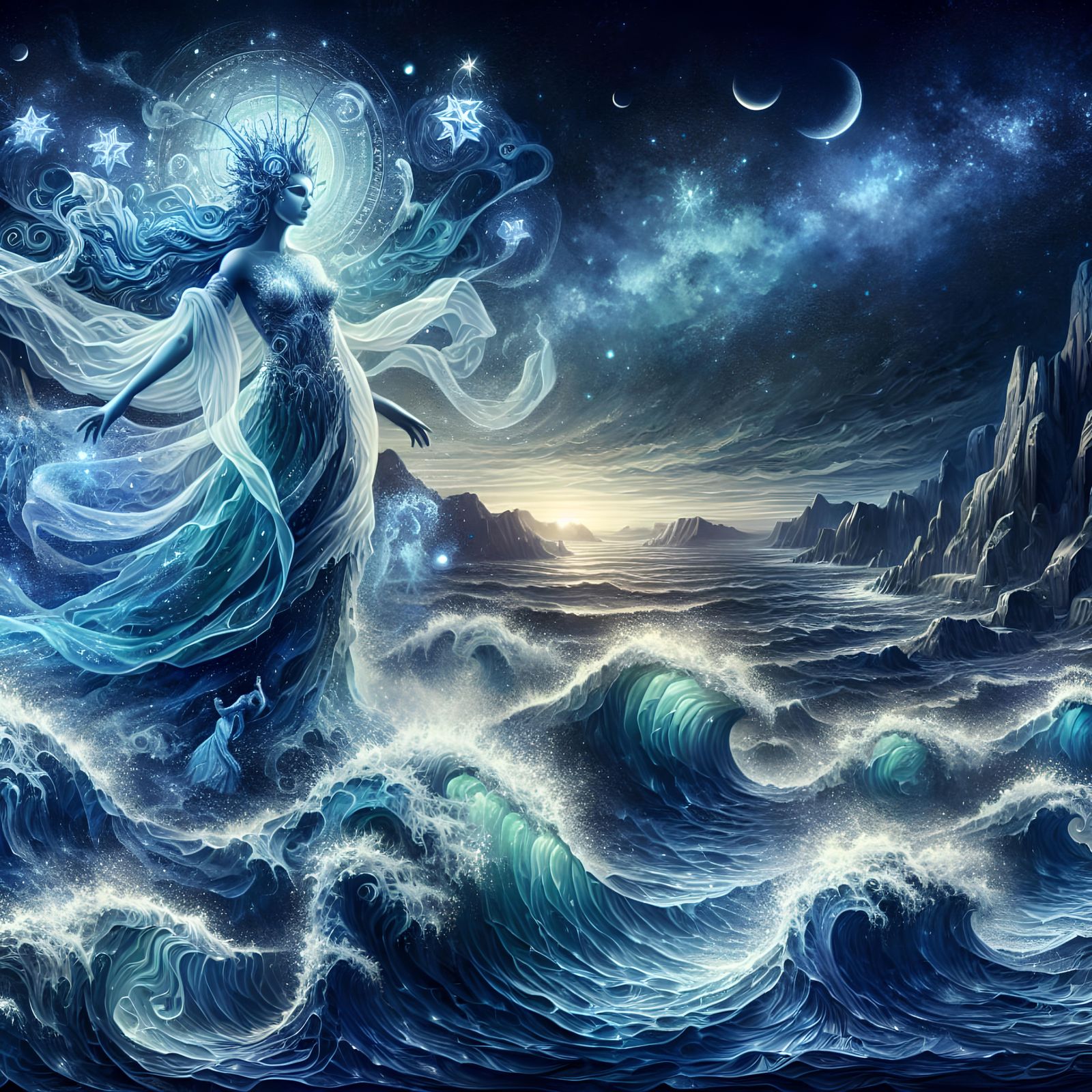 Night Tide  by @Sarna