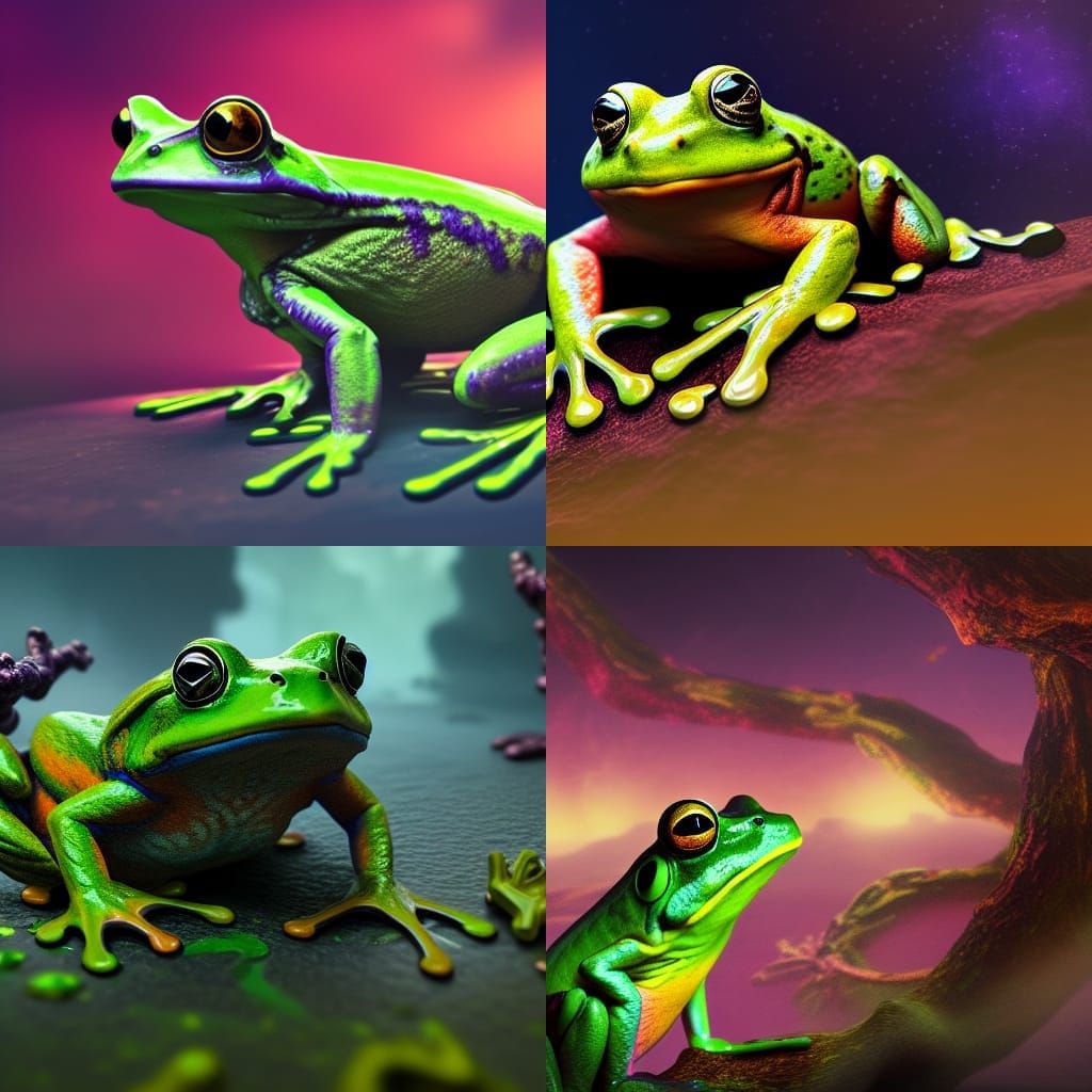 frog on acid