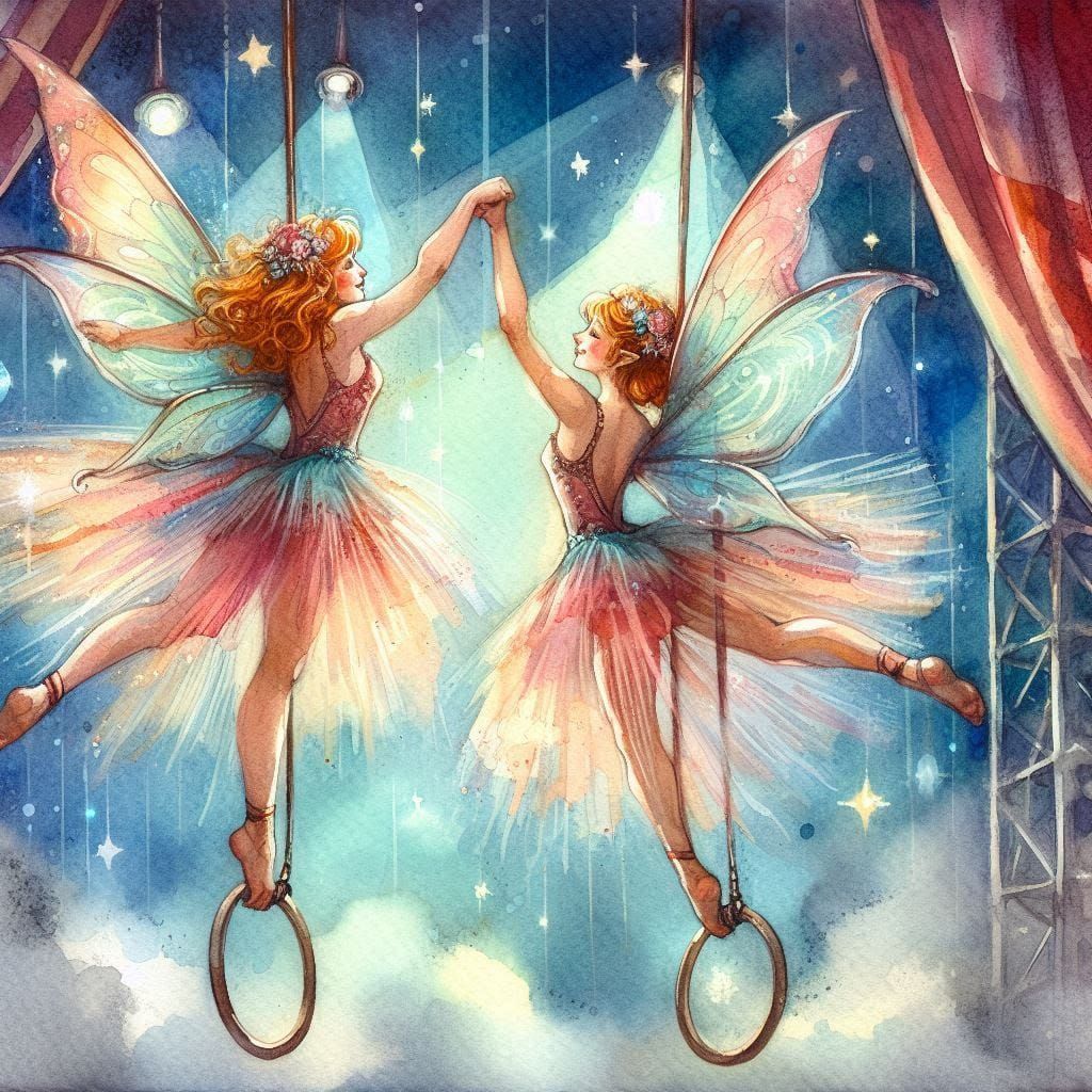 The Flying Fairy Sisters, Trapeze Artists