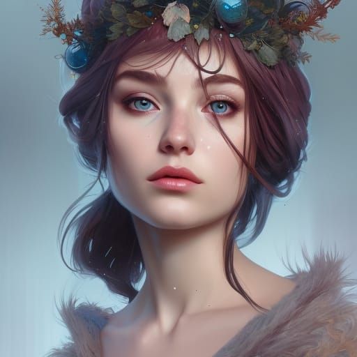 Winter Princess  by @Eleanor M