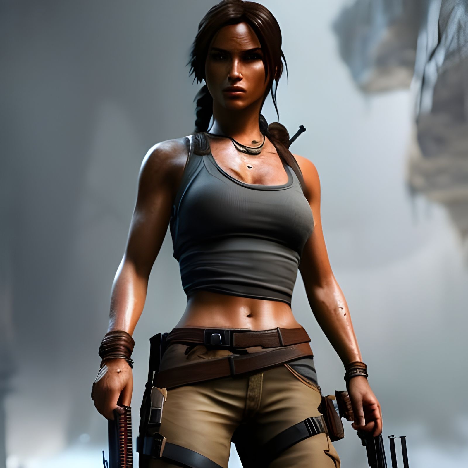 Lara croft Tomb Raider  by @BeyondImagination