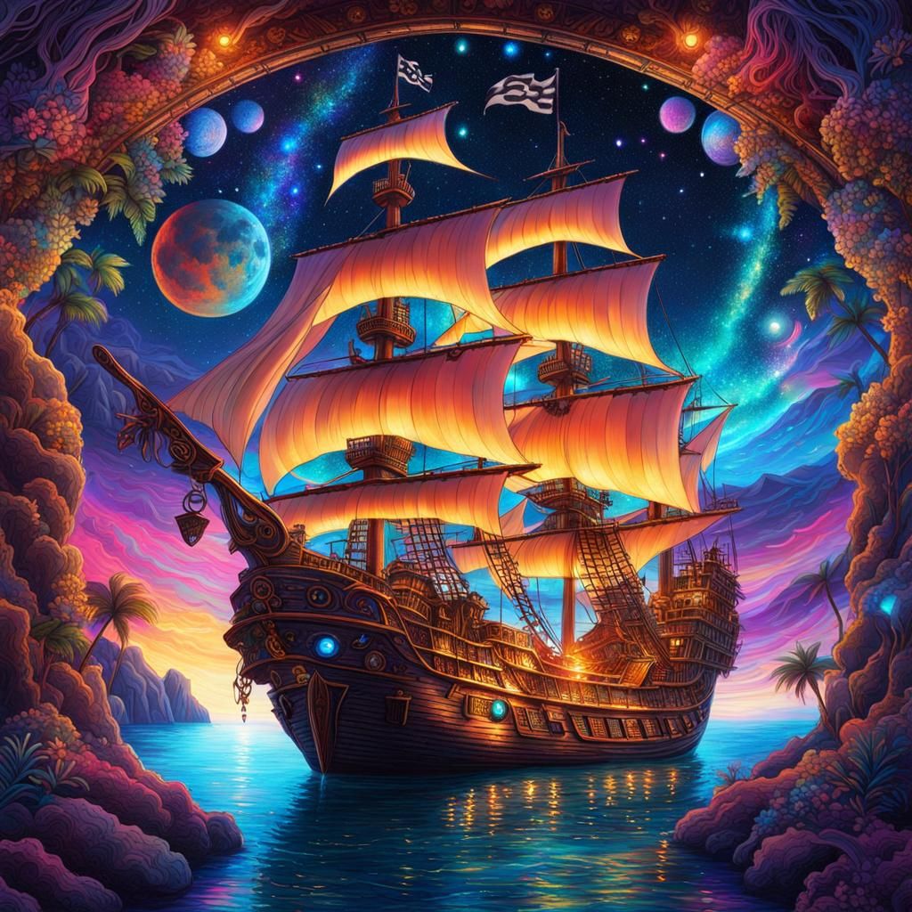 A secret cove  by @Pez