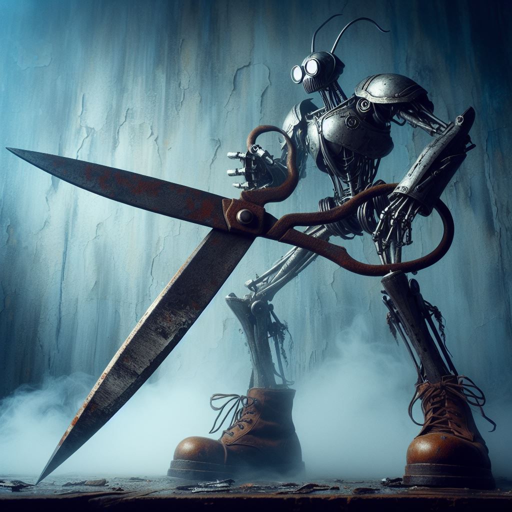 Cyb (OHI-Bot 1701) - Scissor Soldier