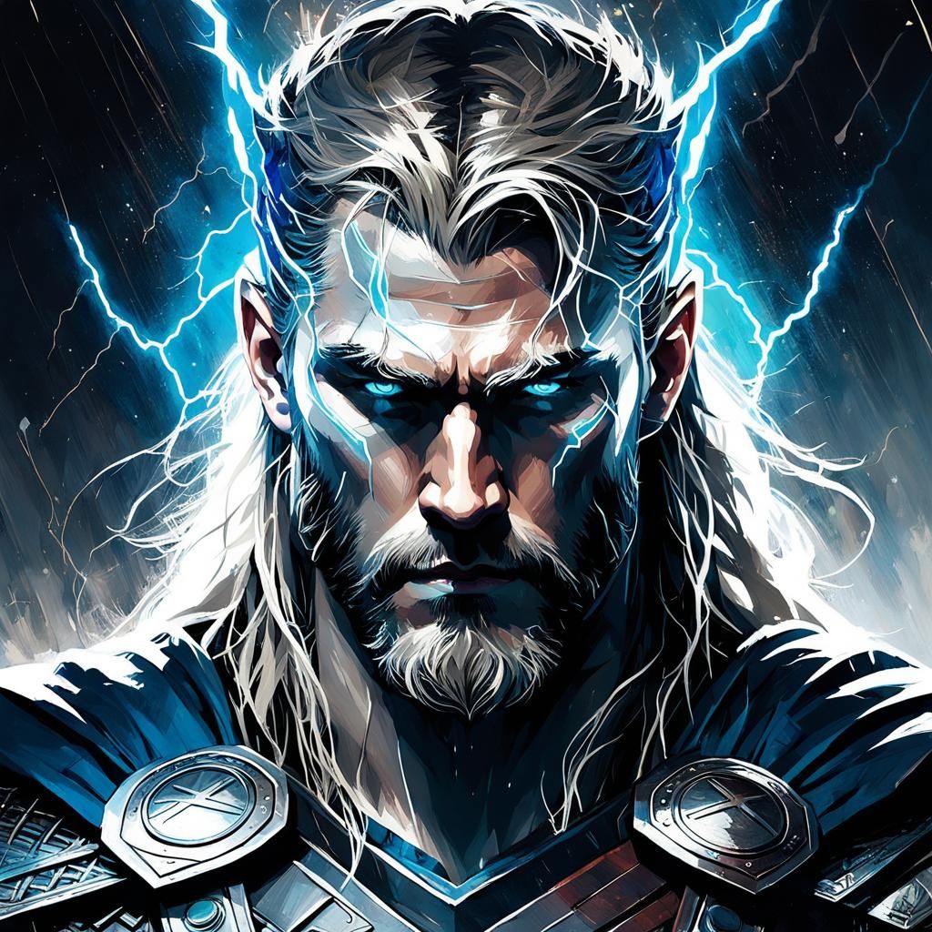 Thor - AI Generated Artwork - NightCafe Creator