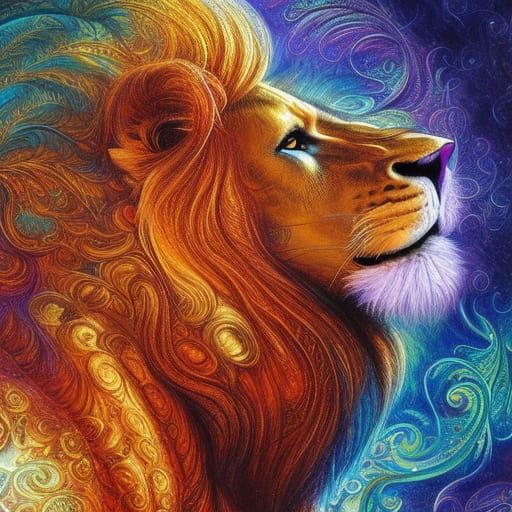 Lion - AI Generated Artwork - NightCafe Creator