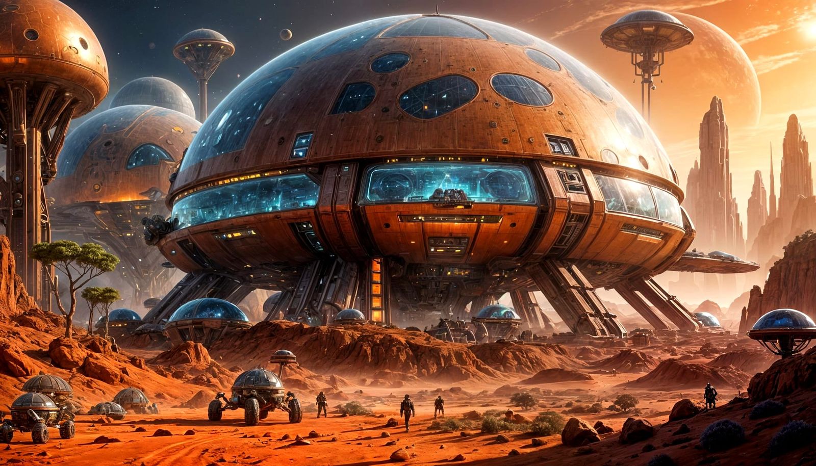 Future Life on Mars.   by @Katie May