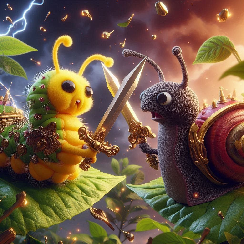 Epic Showdowns - 6. Caterpillar v/s Snail
