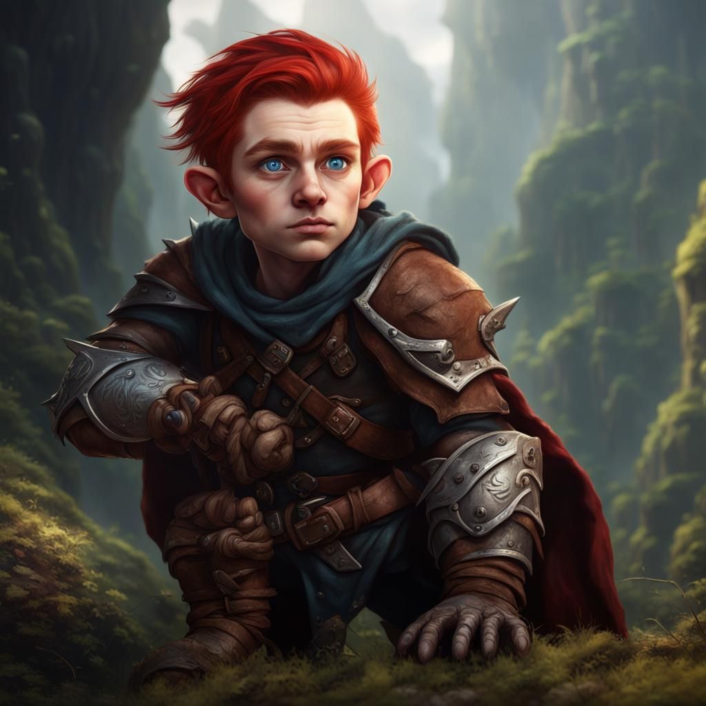 Male Halfling - AI Generated Artwork - NightCafe Creator