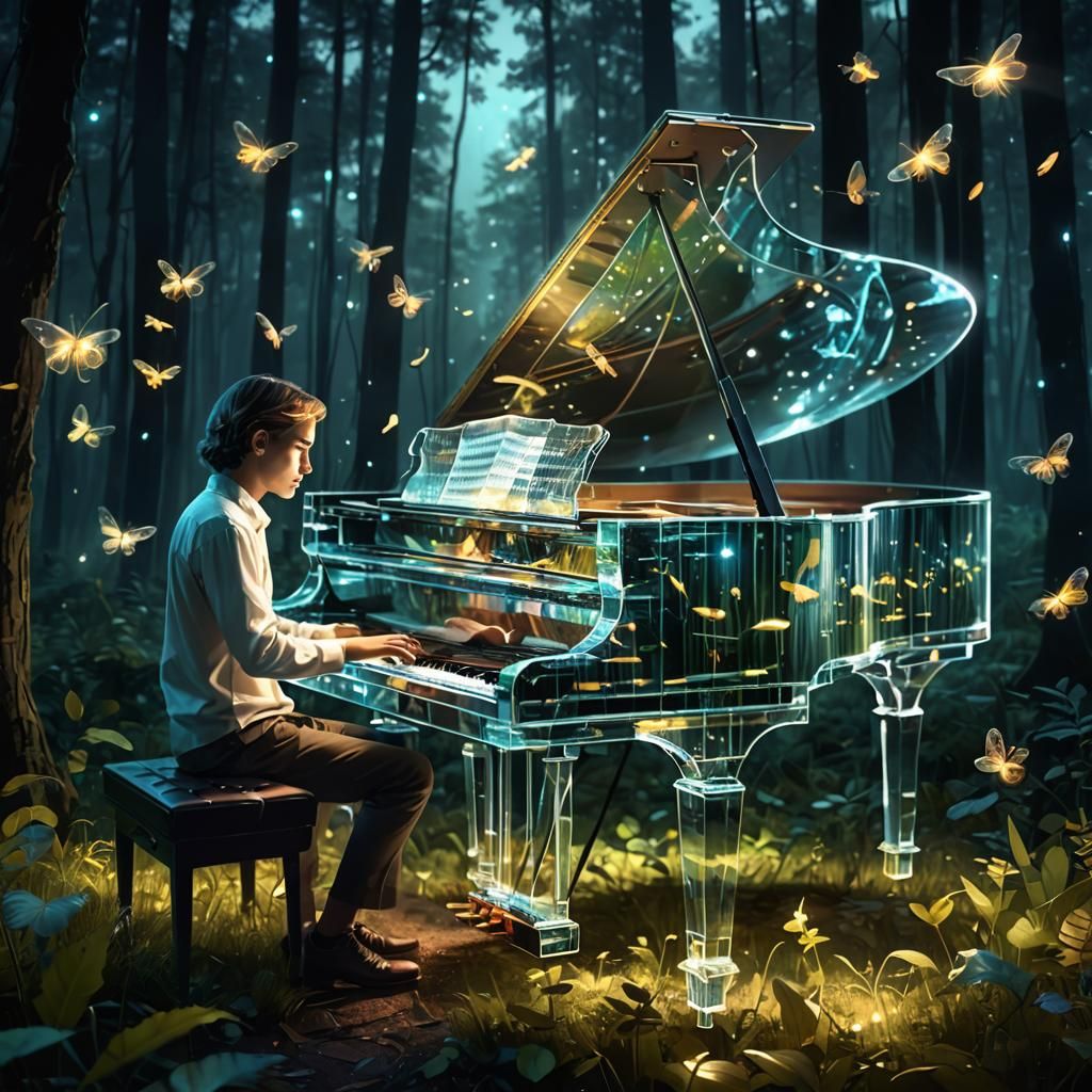 music of the forest  by @photon