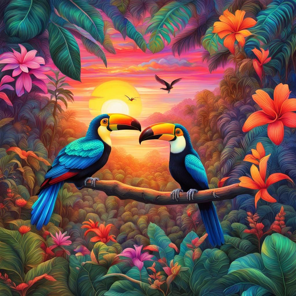 Toucan Sunset