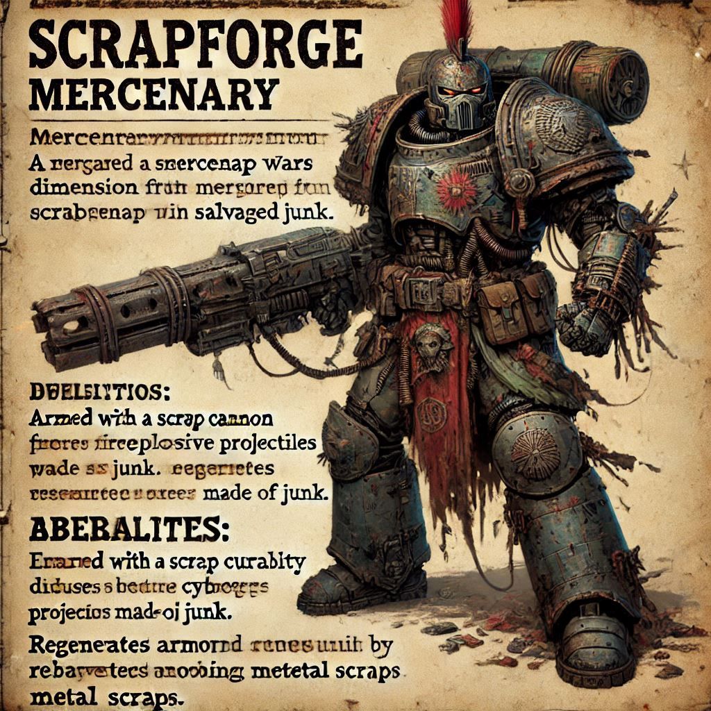 Scrapforge Mercenary