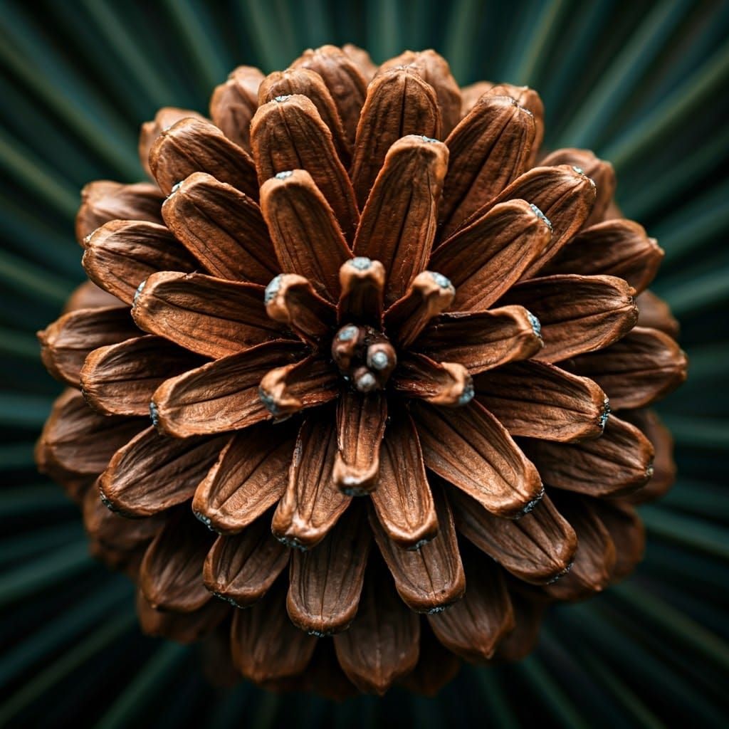 A Fine Cone of Pine  by @IAP