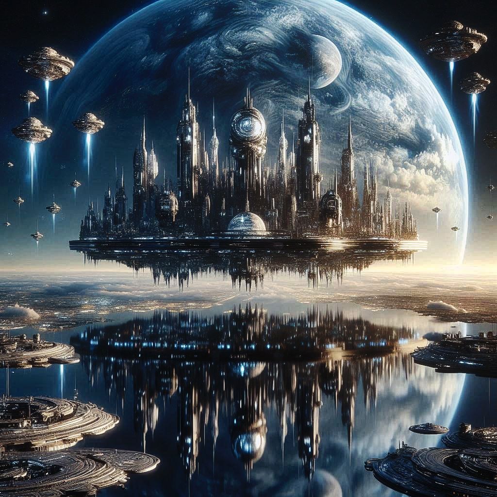 Futuristic Life In A Galaxy Far Away