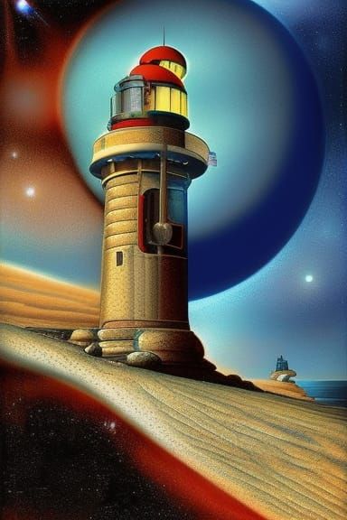 Lighthouse on Mars