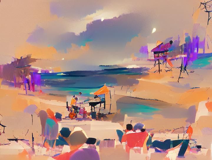 Jazz on the beach
