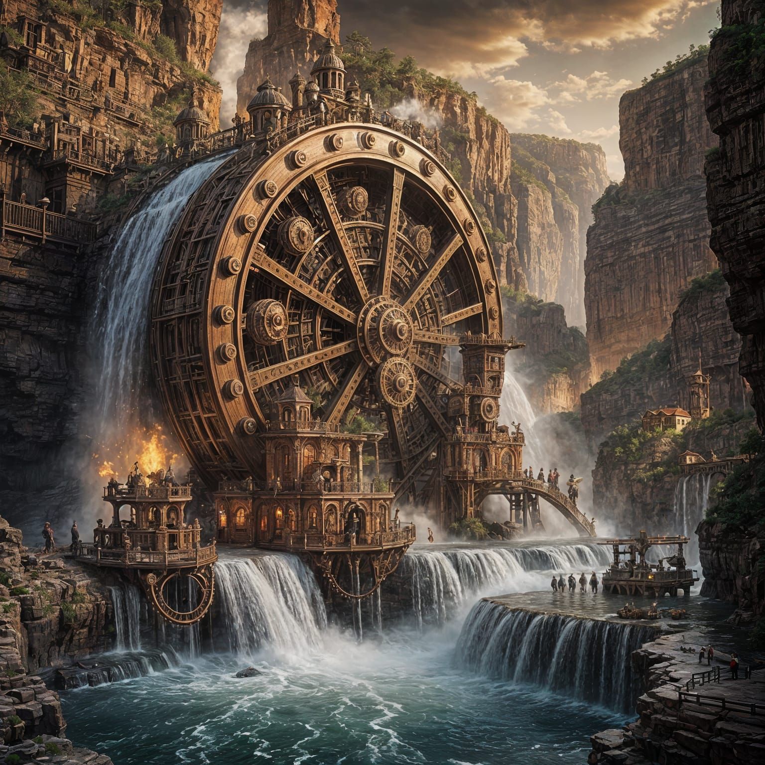 Clockwork Canyon  by @The Lore Address