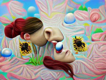 Your face fell off at the flower fields.