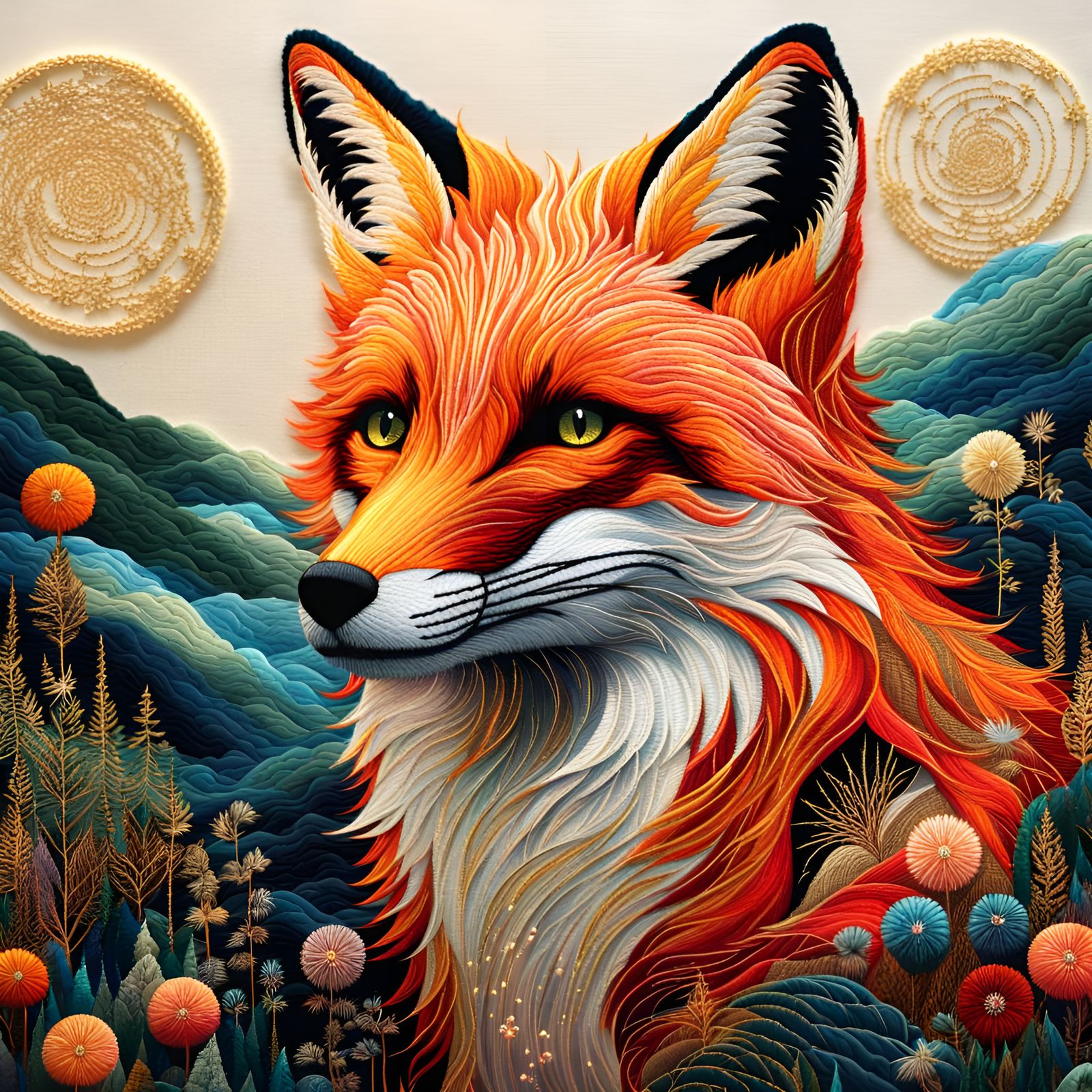 The clever red fox
