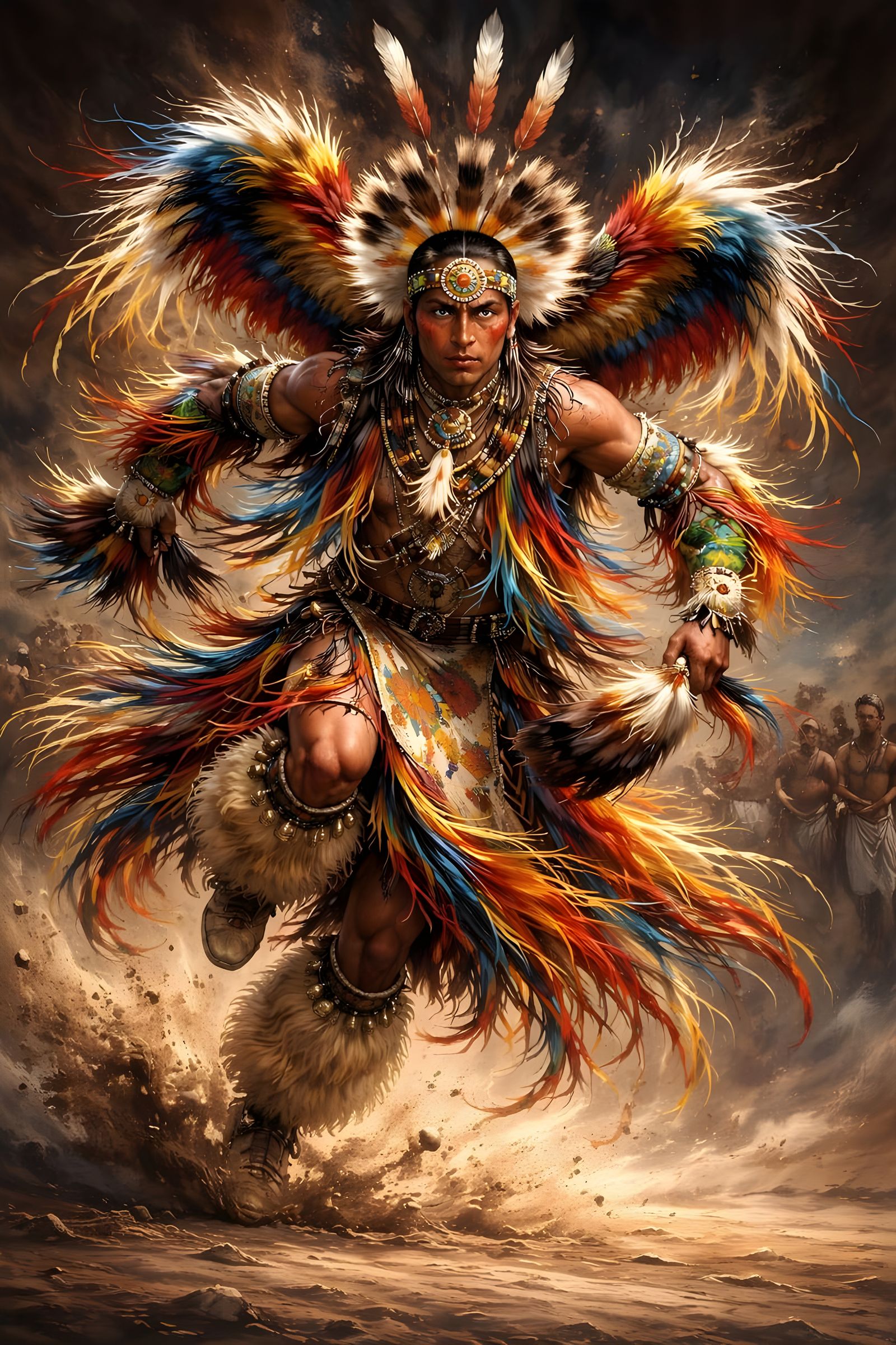 Native American Fancy Dancer 