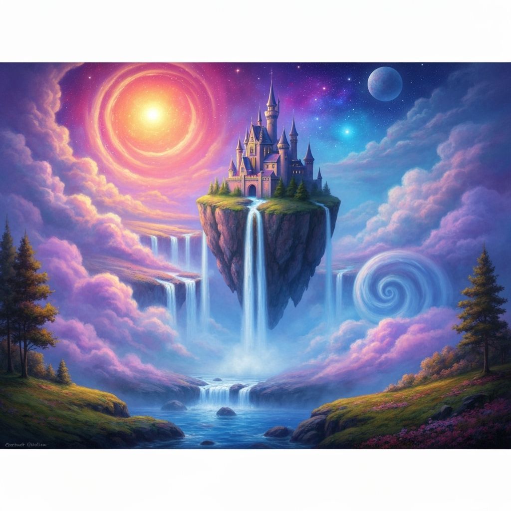 Floating Castle in Dreamland