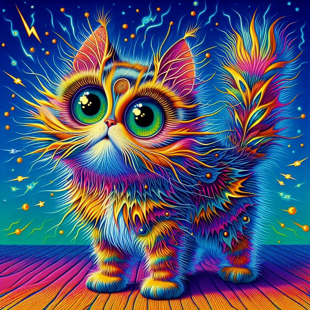 Supercharged Kitty. Do NOT boop!