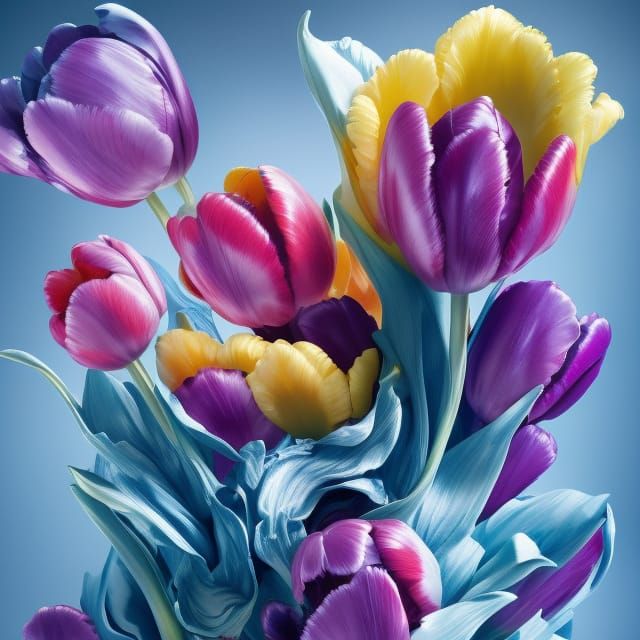 Tulips   by @Wildwood Creations