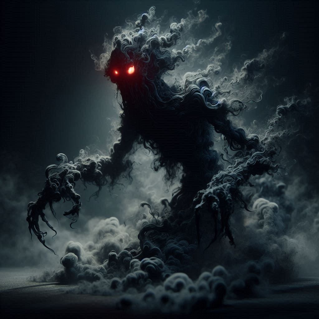 The creature of shadows