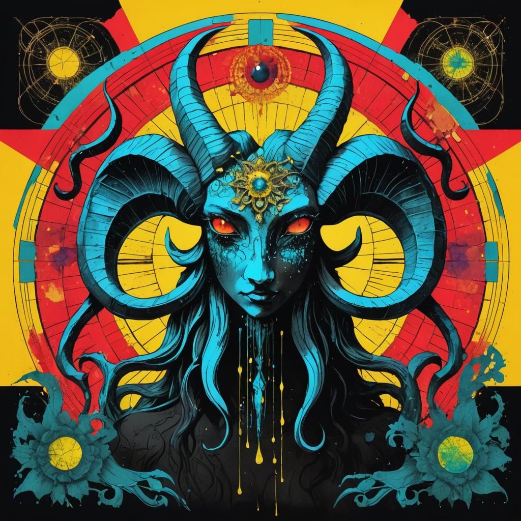 Baphomet - AI Generated Artwork - NightCafe Creator