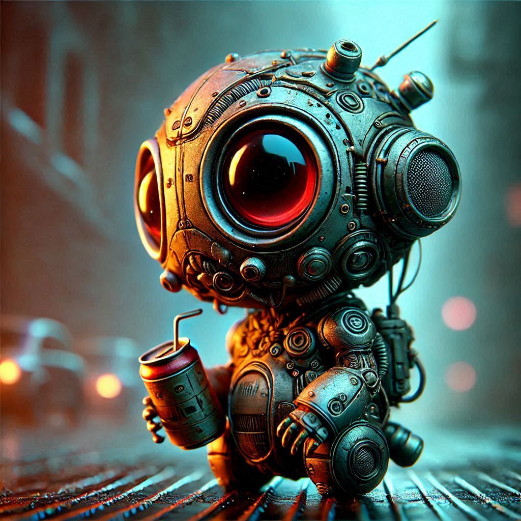 adorable fairy-tale fantasy creature portrait..