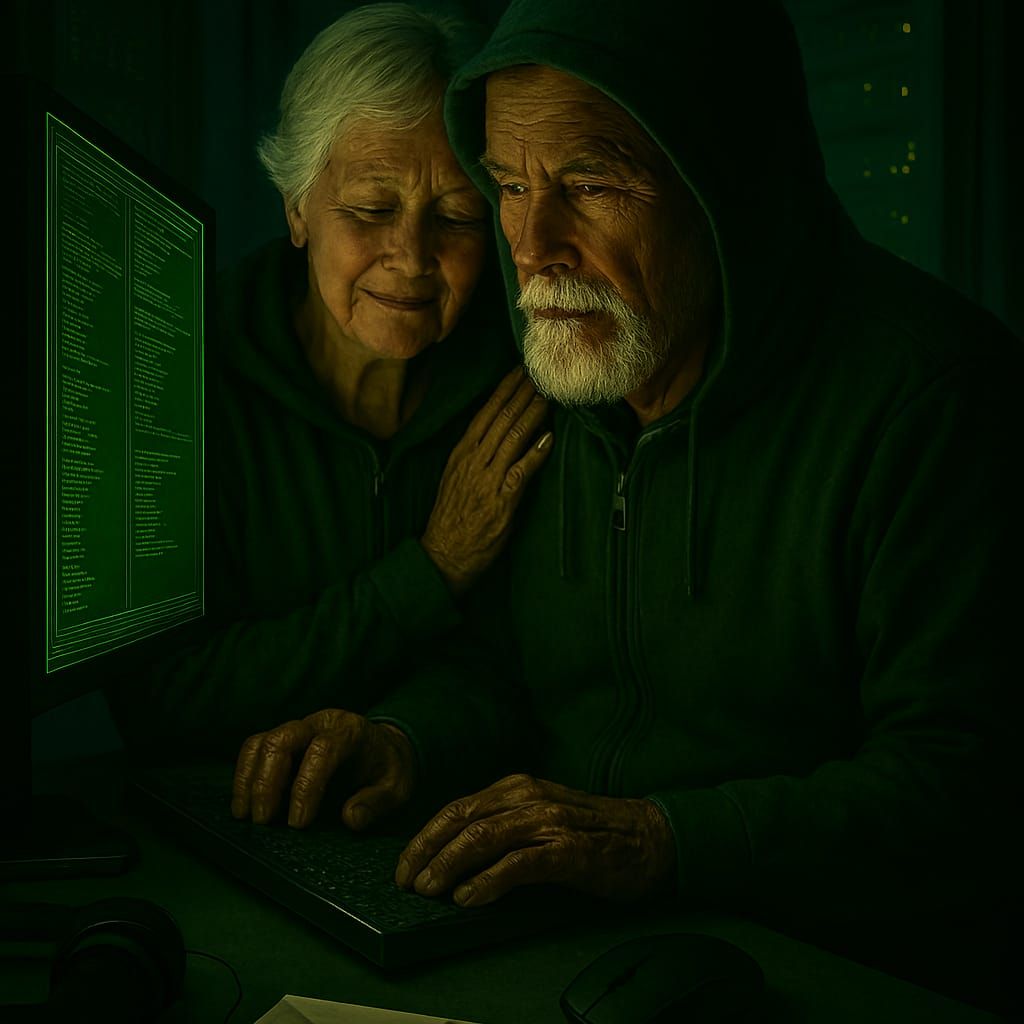 hack away in server room