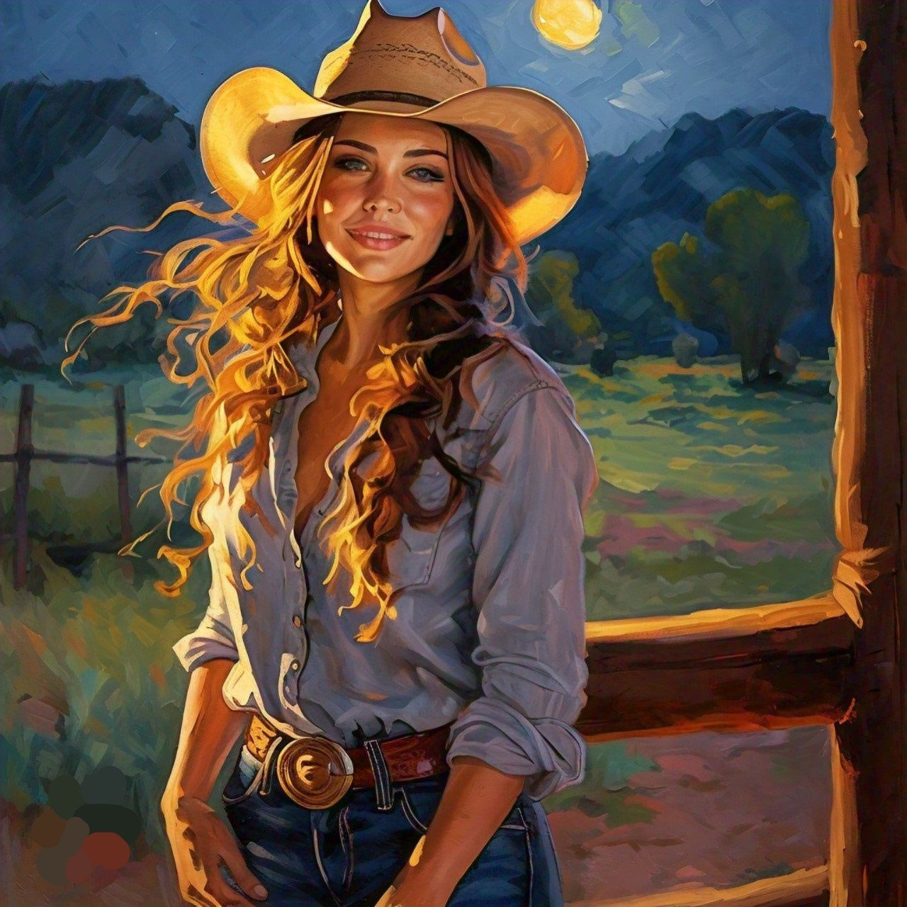 Front Porch Moonlight