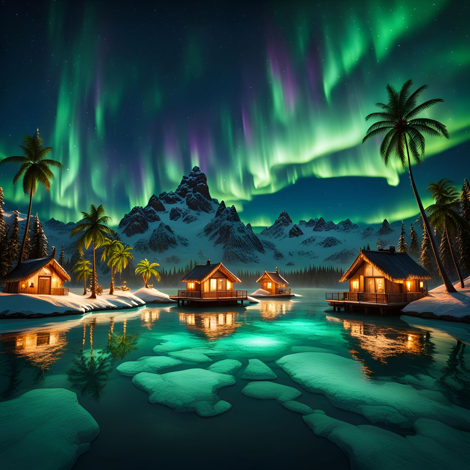  The island oasis in the fjord  by @Franita