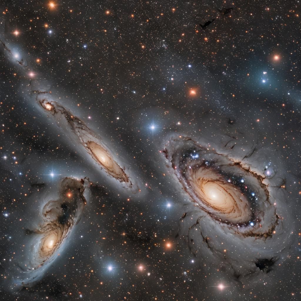 Deep Space: The Void Between Galaxies