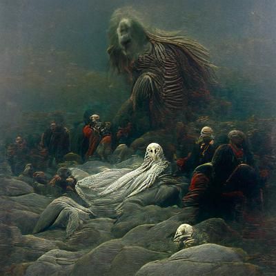 among the dead