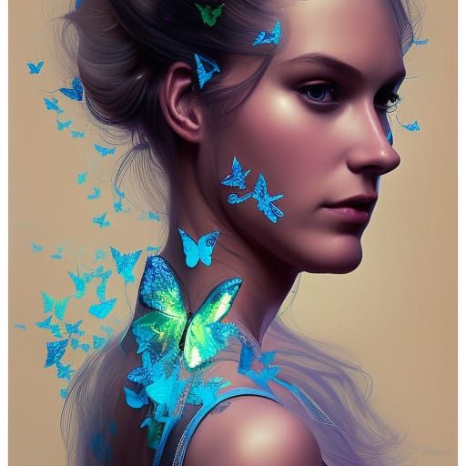 Her Spirit Animal is Butterfly 🦋