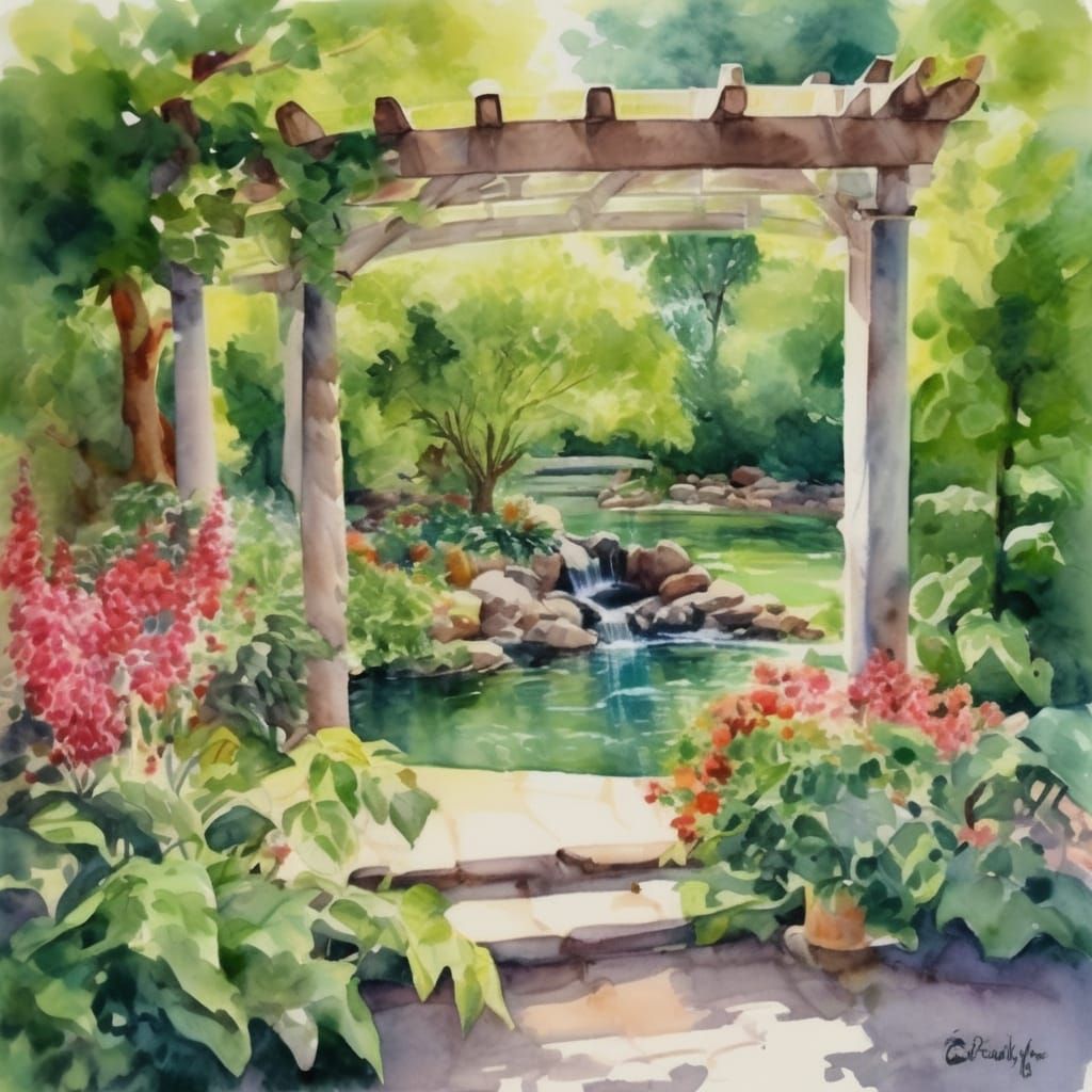 A serene springtime oasis (v2)