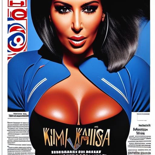 Newspaper cover Kim Kardashian pepsi