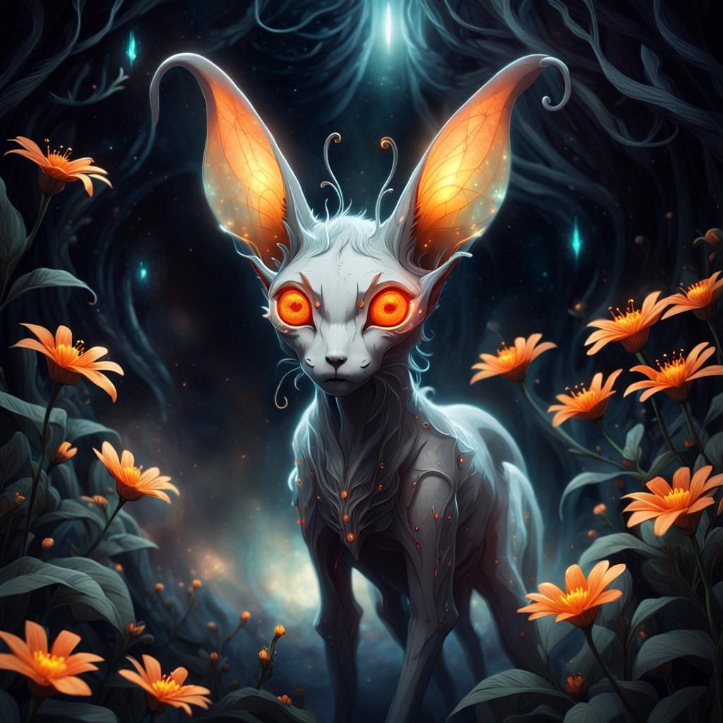 Mythical cat like creature