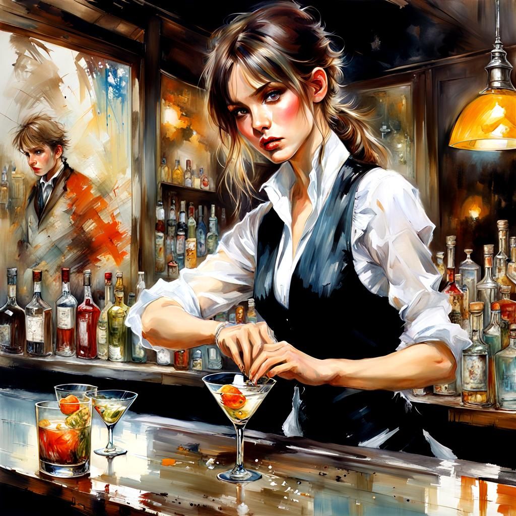 Bartender  by @BetaPrime